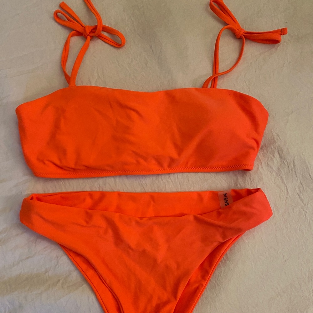 Orange bikini